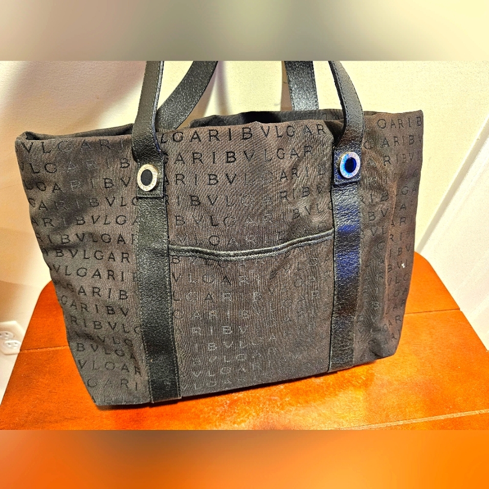 Bvlgari Black Tote Bag
